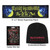 Iron Maiden Officially Licensed Gift Set - 1 Embroidered Beanie, 1 Standard Woven Patch, 1 Set of Five Guitar Picks