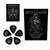 Meshuggah Officially Licensed Gift Set - 1 Woven Back Patch, 1 Standard Woven Patch, 1 Set of Five Guitar Picks