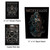 Meshuggah Officially Licensed Gift Set - 1 Woven Back Patch, 1 Standard Woven Patch, 1 Set of Five Guitar Picks