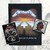 Metallica Officially Licensed Gift Set #2 - 1 Woven Back Patch, 1 Standard Woven Patch, 1 Set of Five Guitar Picks
