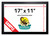 Black Wood Poster Frame - 11" x 17"