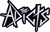 The Adicts - Iron On Embroidered Patch 4" x 2.25"
