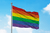 Rainbow Fly Flag 3' x 5'