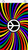 Rainbow Peace Fly Flag 3' x 5' Image