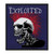 The Exploited Mohican Skull - Woven Sew On Patch 3.75" x 2.75"