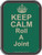 Keep Calm and Roll a Joint Stash Tin Storage Container Image