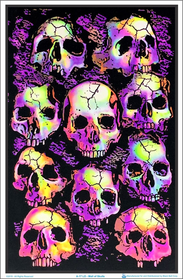 thumbnail image 2 of Sacred Geometry Blacklight Poster – 23 X 35 Inches, Psychedelic UV Reactive Art 2 of 4