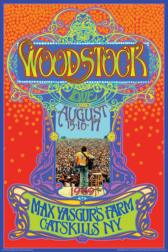 Woodstock Max Yasgurs Farm Concert Poster 24x36 Inch - The
