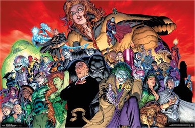 DC Comics - Villains Poster 22.375