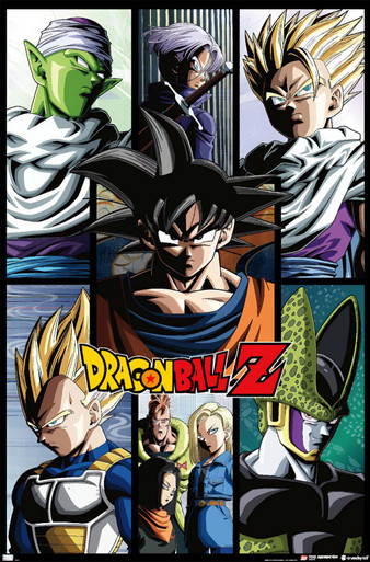 Dragon Ball Z - Grid - Anime Poster 23.375