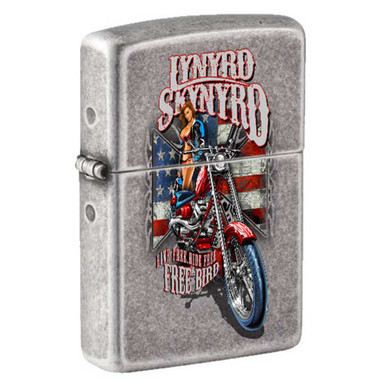 Lynyrd Skynyrd Classic Street Chrome Zippo Lighter - The