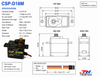 Crack Series Pro - CSP-D18M 18g Digital Micro Metal Gear Servo