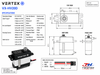 Vertex - VX-HV20D 20g High Voltage Metal Case & Gear Servo
