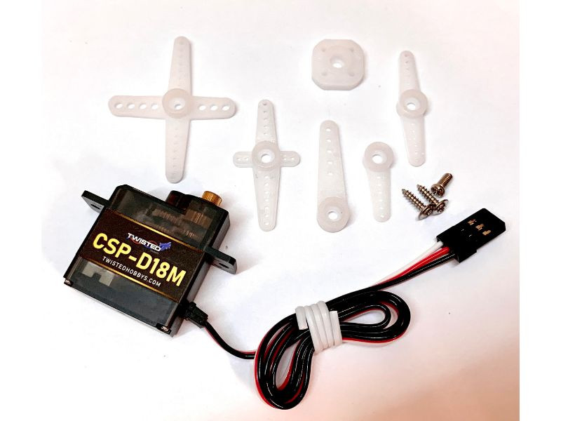 Crack Series Pro - CSP-D18M 18g Digital Micro Metal Gear Servo