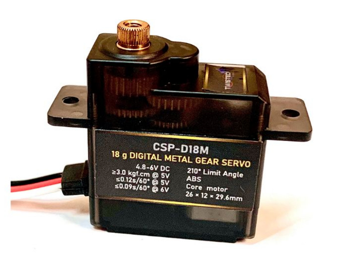 Crack Series Pro - CSP-D18M 18g Digital Micro Metal Gear Servo