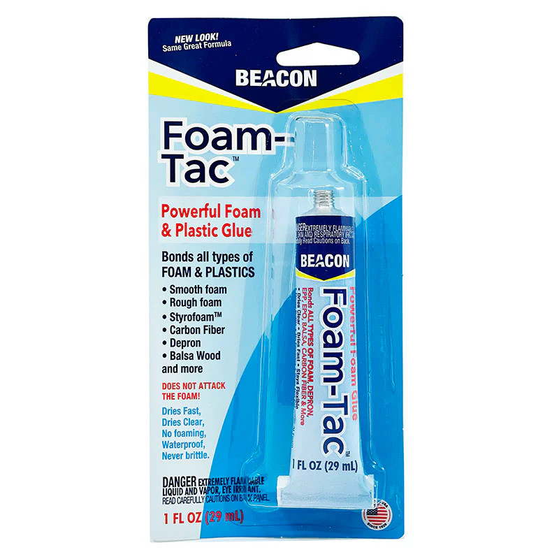 BEACON FOAM TAC - 1 oz Adhesive Glue  -  EPP Models
