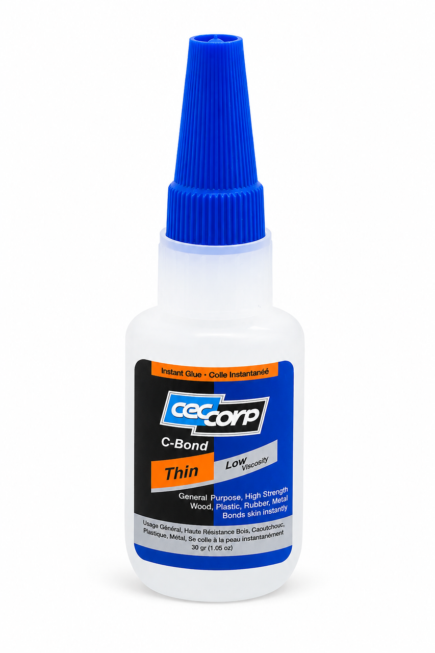 CEC CORP -  C-BOND - Thin CA glue  1 oz  
