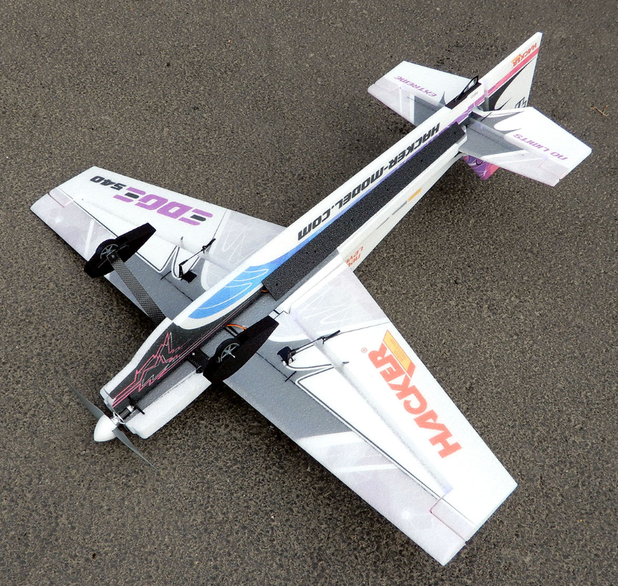 HM 48" EPP Edge 540 Race w/ removable wings - Cosmic