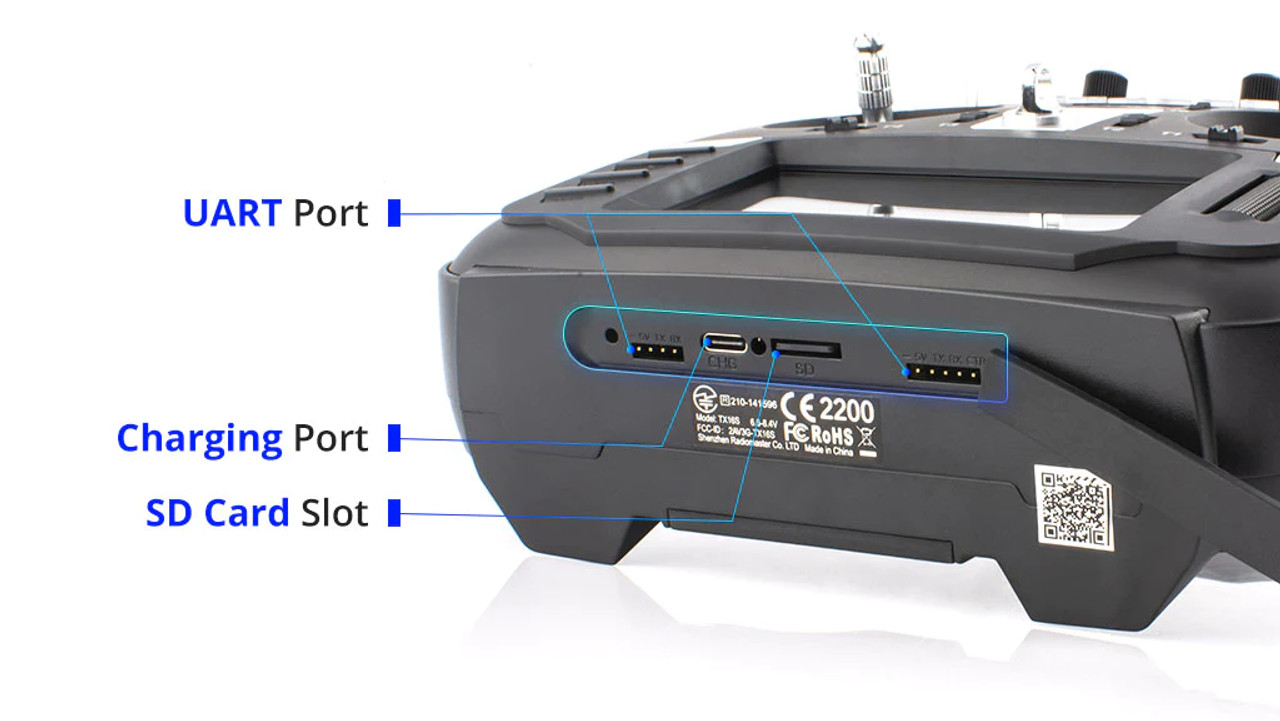 RadioMaster TX16S Mark II Radio/Transmitter - Hall Gimbals 4in1 (EDGETX & OPENTX)  