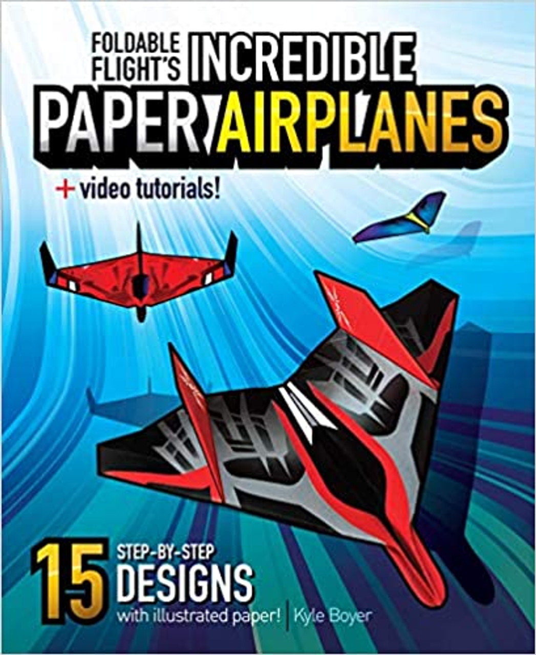 4D paper airplane - Model Kit, Paper Airplane Template