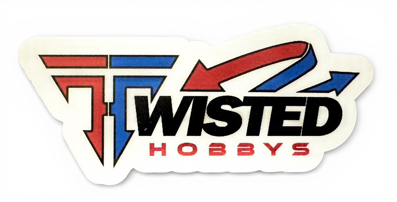 Twisted Hobby - Full Logo Sticker