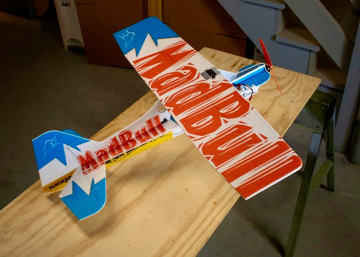 Hacker Models 36” MadBull EPP Cerulean