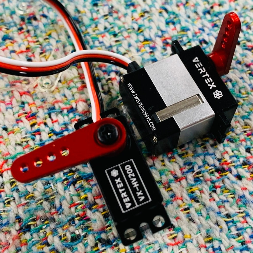 Vertex VX-HV20D 20g HV Metal Case & Gear Servo