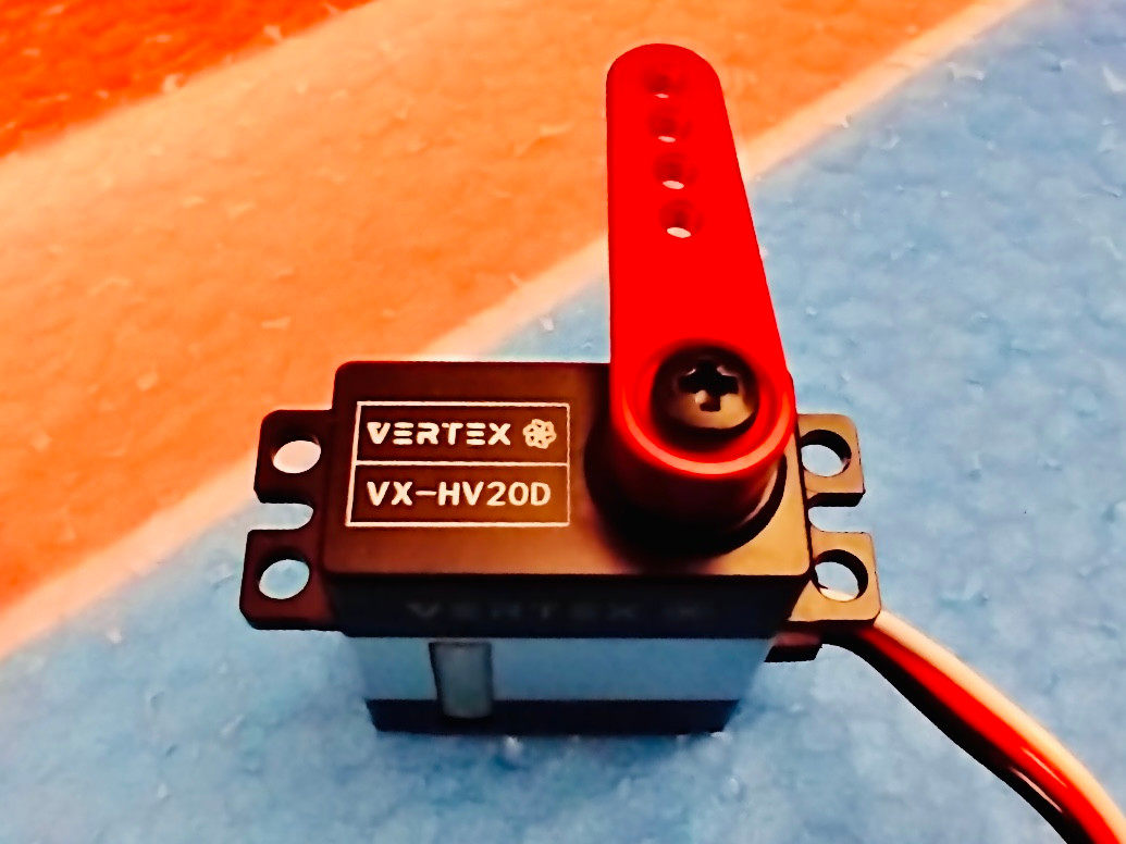 Vertex VX-HV20D 20g HV Metal Case & Gear Servo