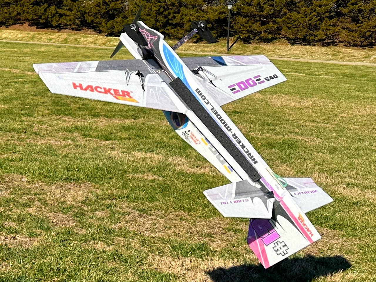 HM 48" EPP Edge 540 Race w/ removable wings - Cosmic (Print defect)