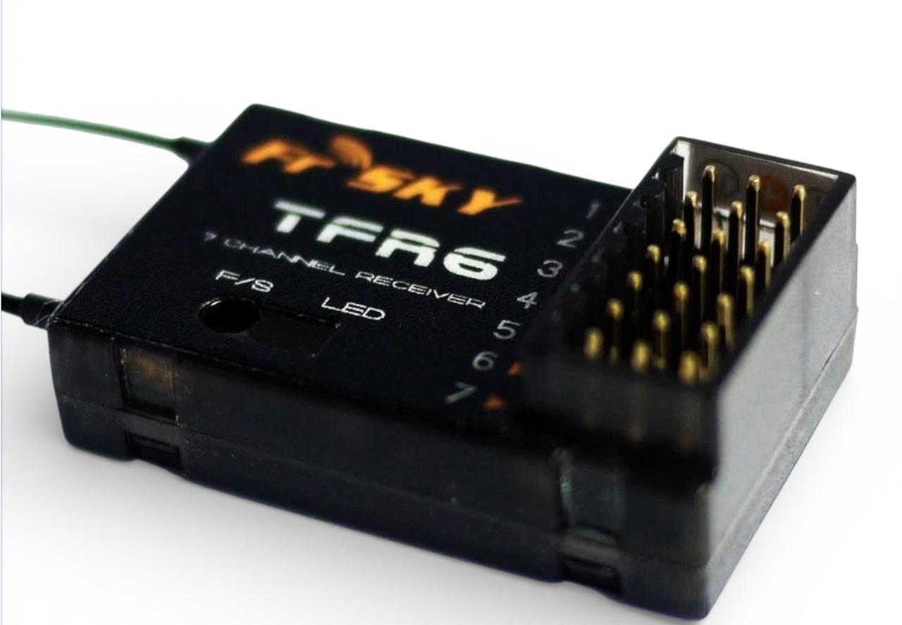 FrSky 7ch TFR6 2.4Ghz Fasst/Futaba Compatible Receiver