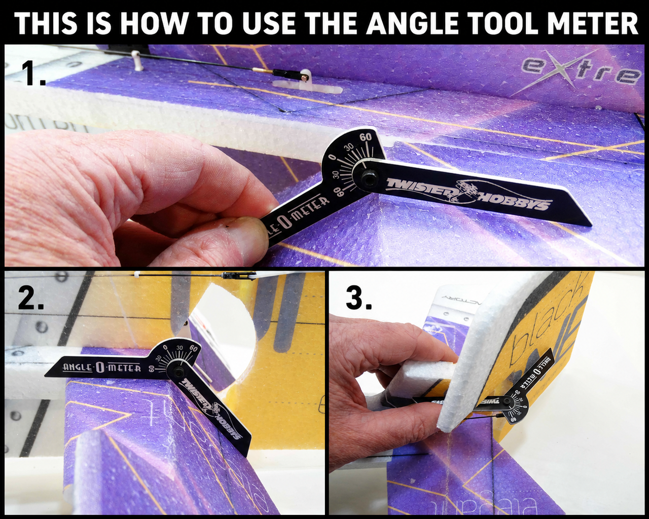 Control Throw Angle-Meter Tool