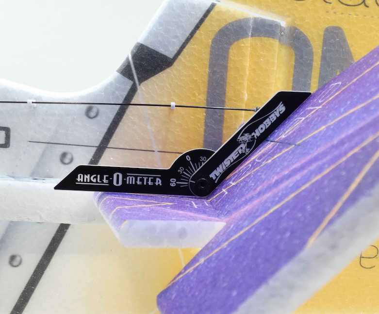 Control Throw Angle-Meter Tool