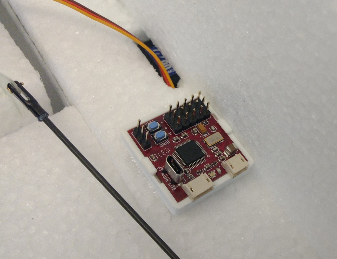 AURA 5 LITE  Mount - 3D PRINTED BASE - Holder - Clip In