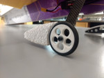 40mm 3D Printed HD Outdoor  Grass Wheel (2 pc w/ axle hardware)