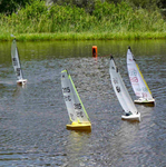 Hacker Models 21" nMM Micro Magic Sailboat Race Yacht   "ARTR+"