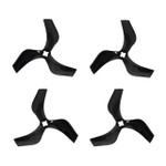 GEMFAN 75mm 3-Blade Props 3inch Propellers (Black) (4 pc)