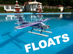 RcF Piper & Step 2  Floats Kit (M)