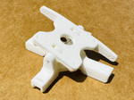 Hacker Model Parts - Vectoring Motor Mount - White 4MM