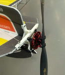 Hacker Model Parts - Vectoring Motor Mount - White 4MM