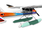 HM 47" Fun Master/Master Stick - Float Kit w/ Rudder Control Assembly