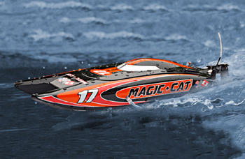 magic cat rc boat