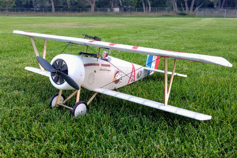 VA Model Nieuport 17 Build & Flight Review