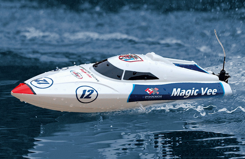 Joysway Magic Vee V5 2.4G Rc Speed Boat ARTR