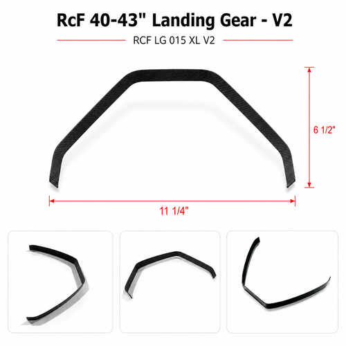 RcF 40-43" Landing Gear - V2