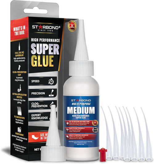 Starbond - Medium Super Glue 2 oz Starbond - Medium Super Glue 2 oz
