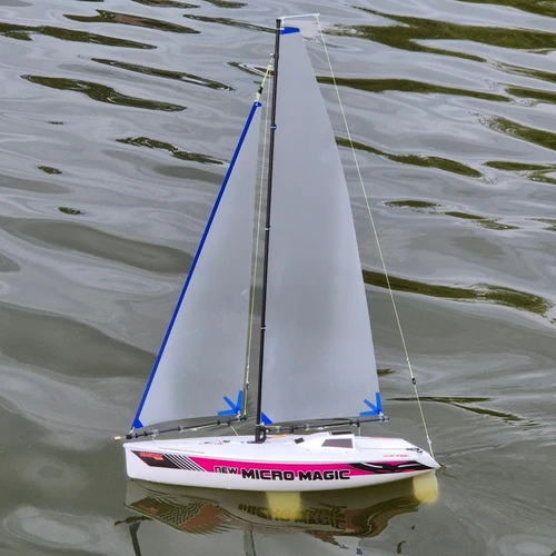 Hacker Models 21"Micro Magic Sailboat  RTR+  w/ Servos