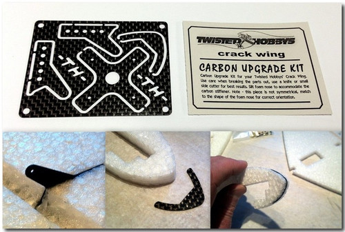 Carbon Fiber 30" Upgrade Kit  "Crack Wing"