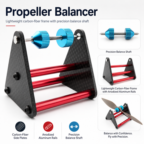 Prop-Balancer - Ultra Sensitivity Magnetic Propeller Balancer 