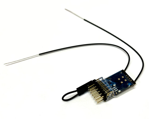 Receiver Micro 6Ch DSMX/DSM2 CRACK PRO 2.4Ghz Spectrum w/ Diversity Antenna Receiver Micro 6Ch DSMX/DSM2 CRACK PRO 2.4Ghz Spectrum w/ Diversity Antenna