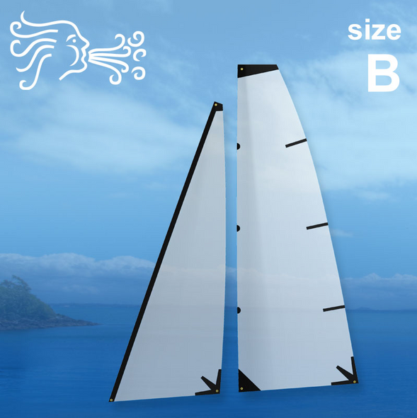 Hacker Models - Magic Micro - 3D Sails Size B - HCB2590B